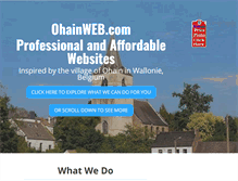 Tablet Screenshot of ohainweb.com